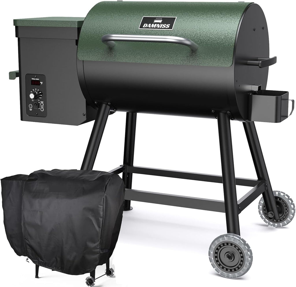 Wood Pellet Grill With Digital Temperature Control