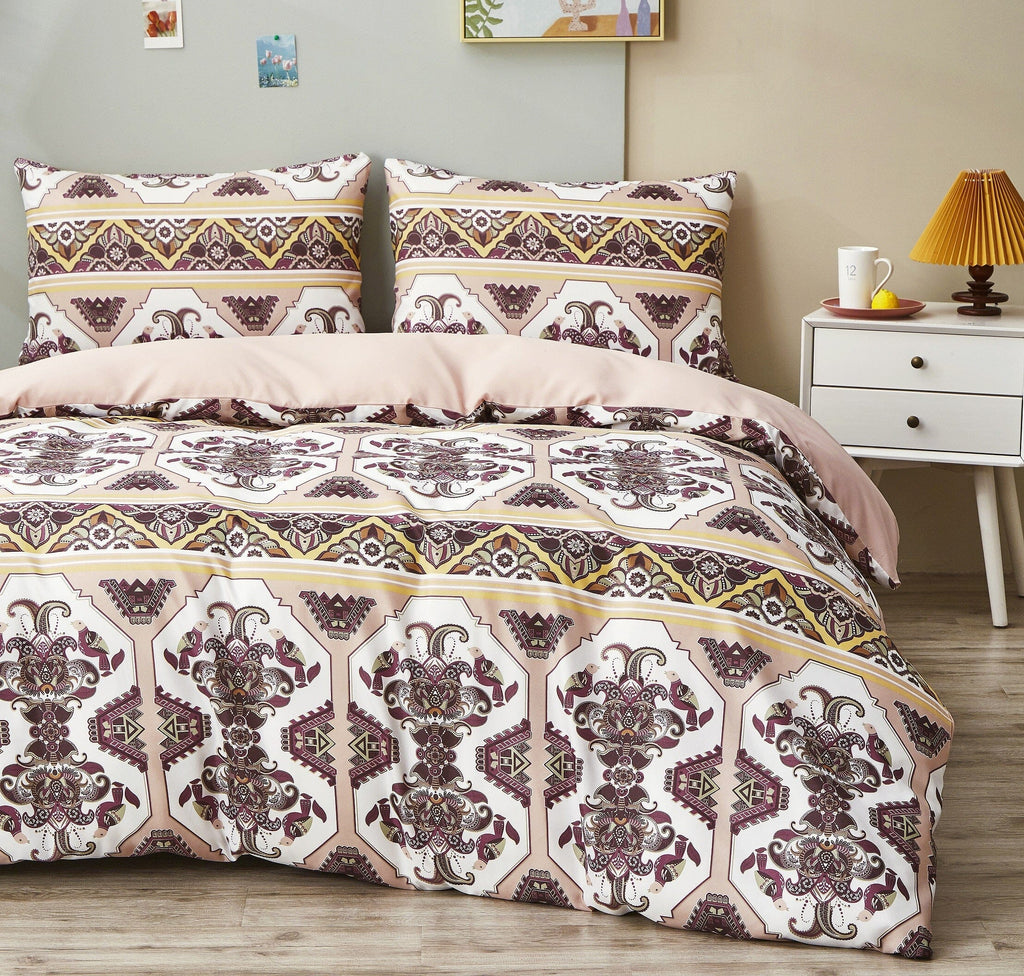 DaDa Bedding Oriental Kilim Persian Duvet Cover Set