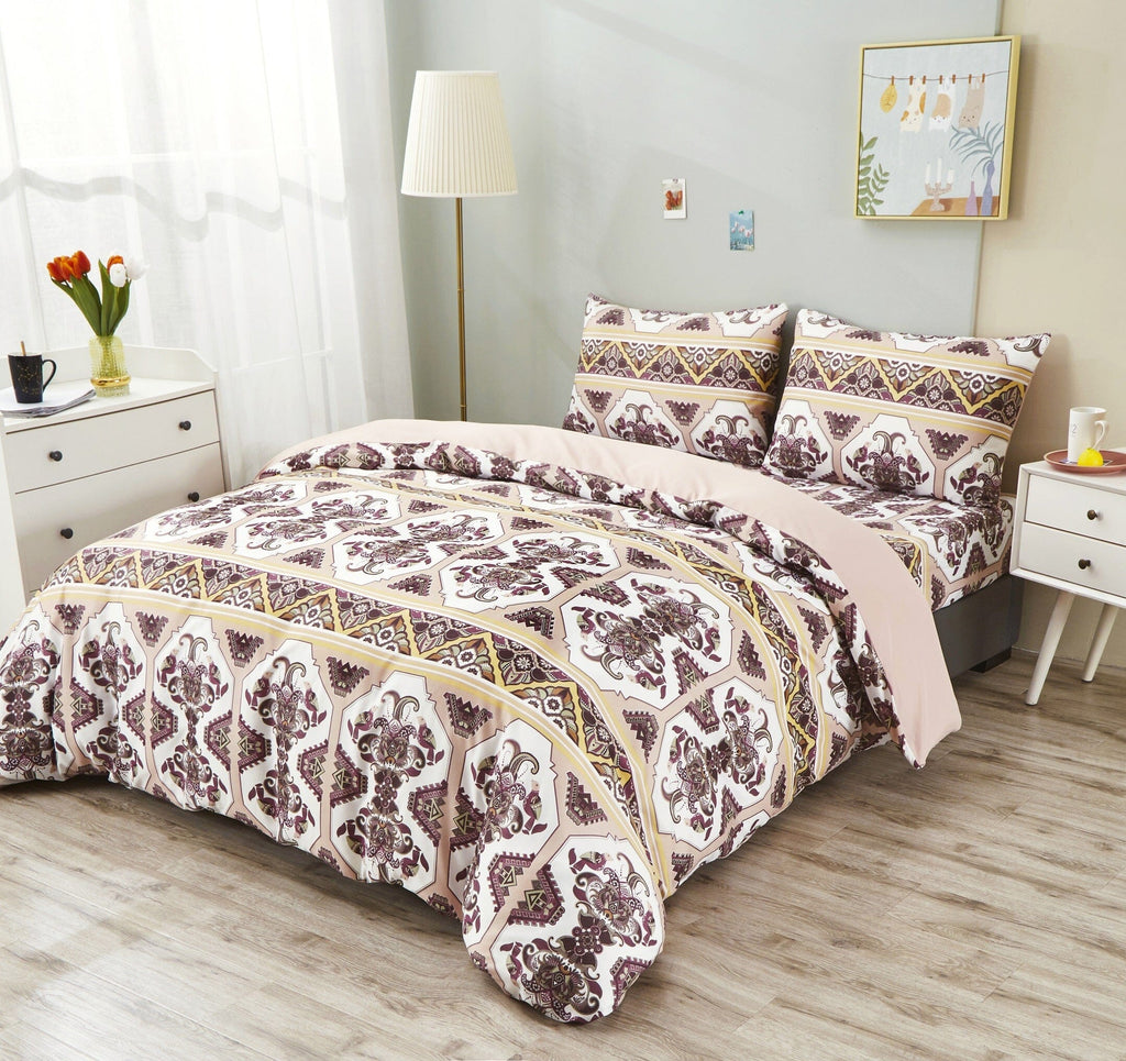 DaDa Bedding Oriental Kilim Persian Duvet Cover Set