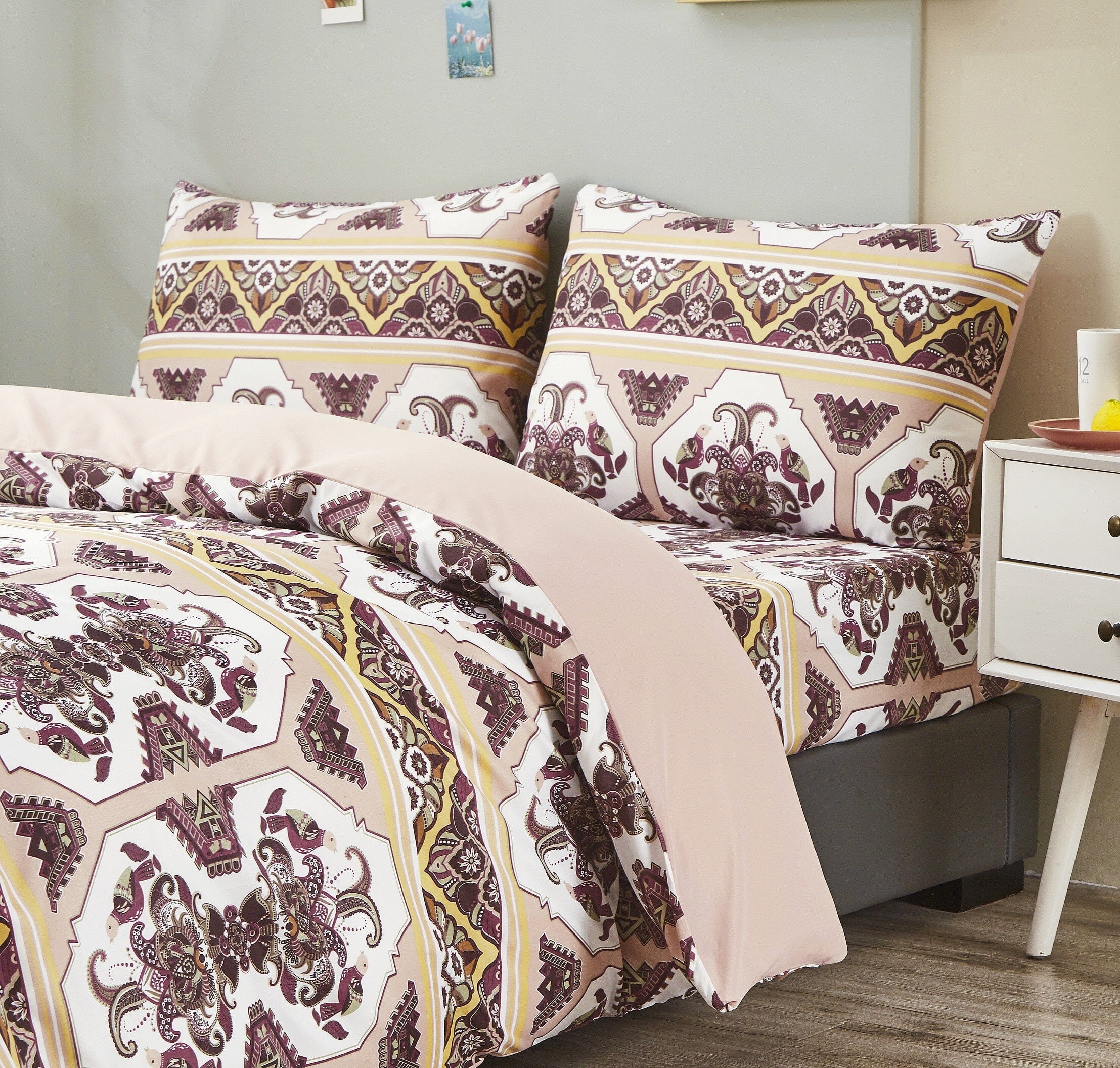 DaDa Bedding Oriental Kilim Persian Duvet Cover Set