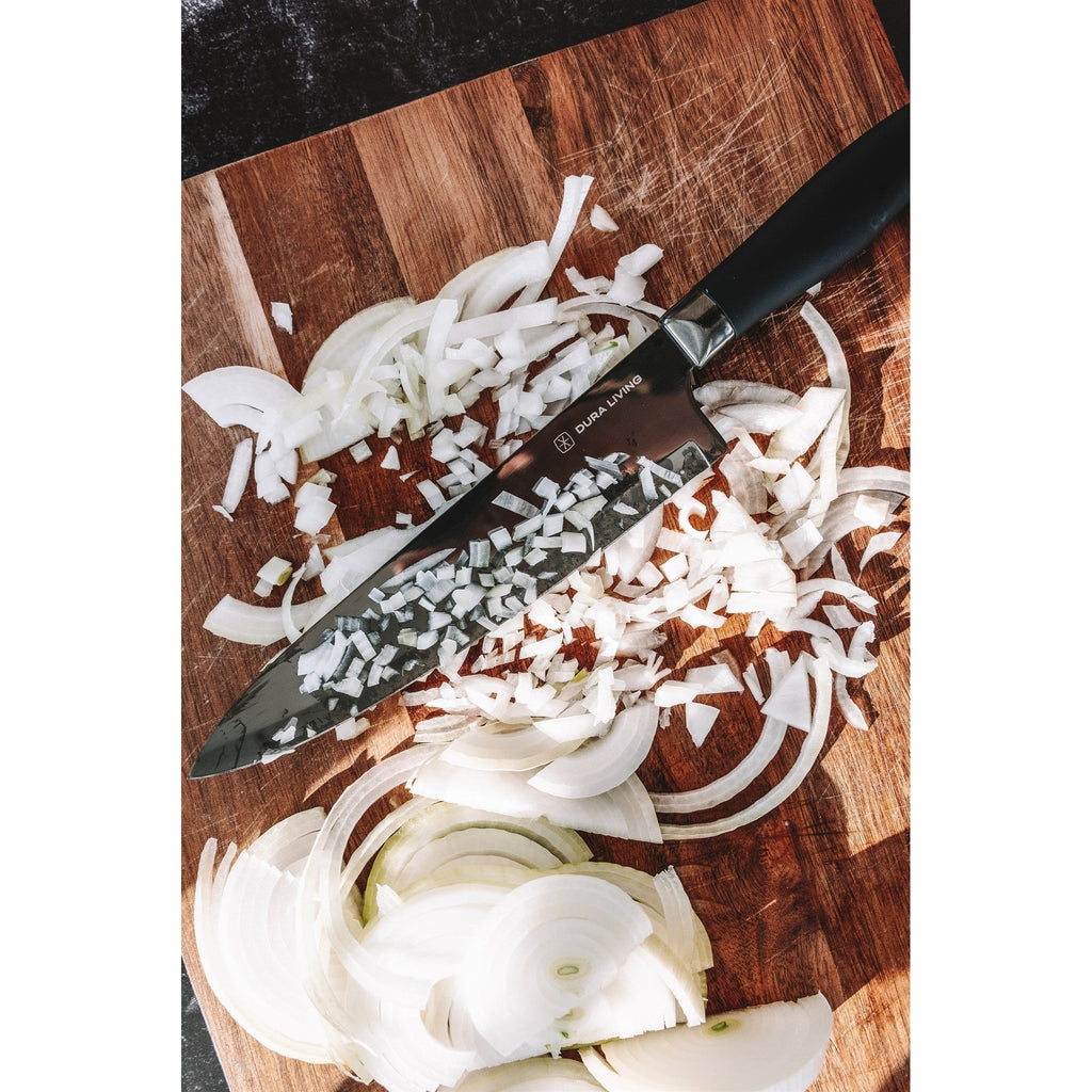Titan 8 inch Chef Knife - Black
