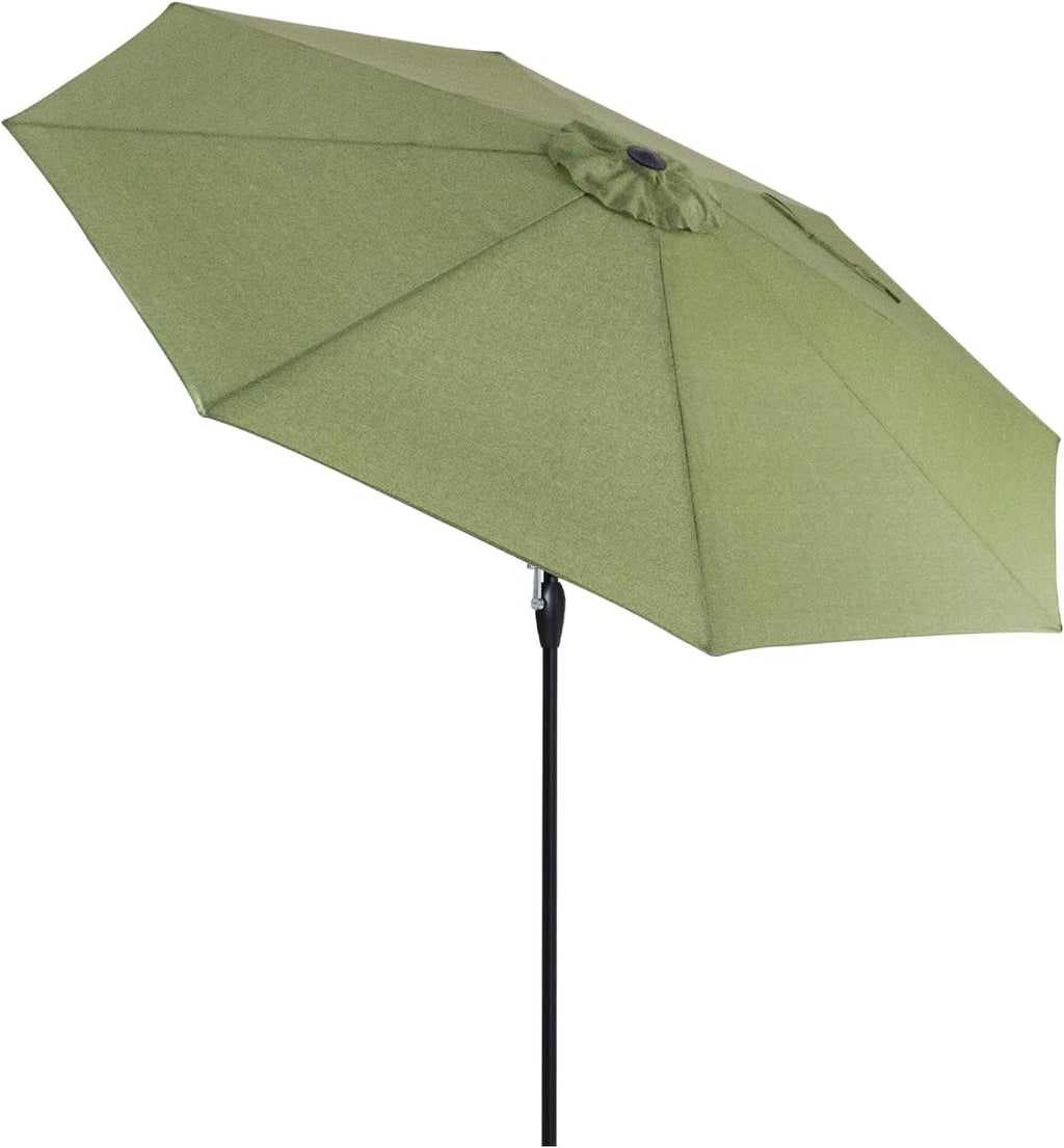 NineFoot Patio Umbrella Auto Tilt WeatherproofMaterials