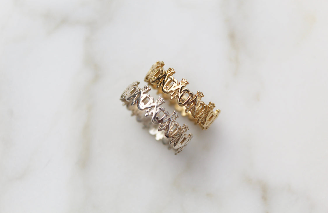 Maria Auspice Ring in Sterling Silver