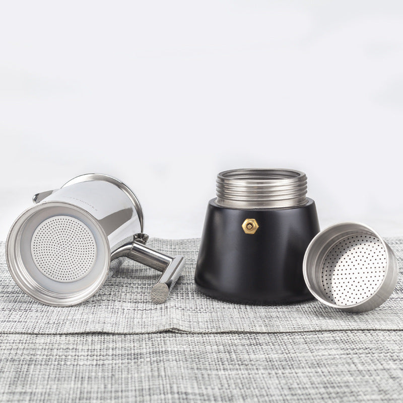 Stainless Steel Induction Moka Pot