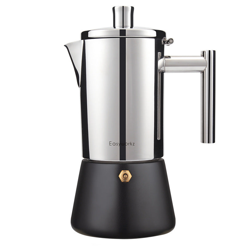 Stainless Steel Induction Moka Pot