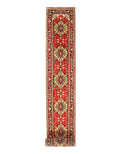 2'6"x24'3" Handmade Vegetable-Dyed Artisan Runner Rug – Luxury Bohemian & Transitional Décor