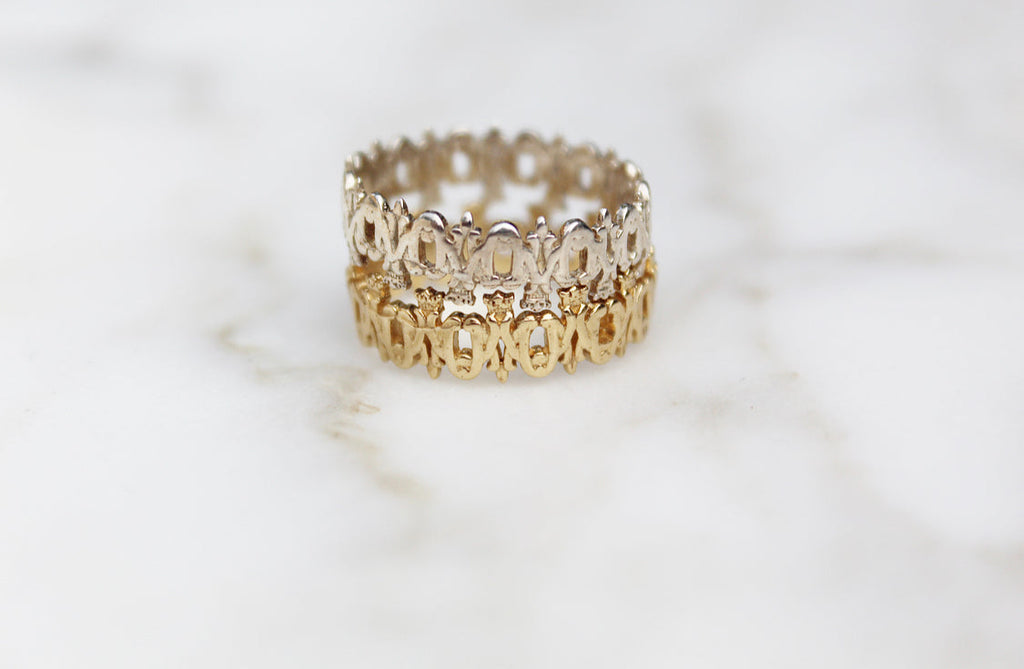 Maria Auspice Ring in Sterling Silver