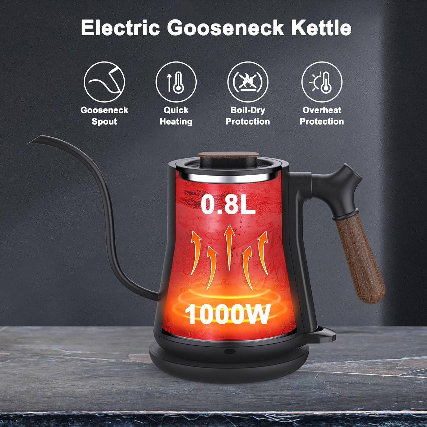 Stainless Gooseneck Kettle