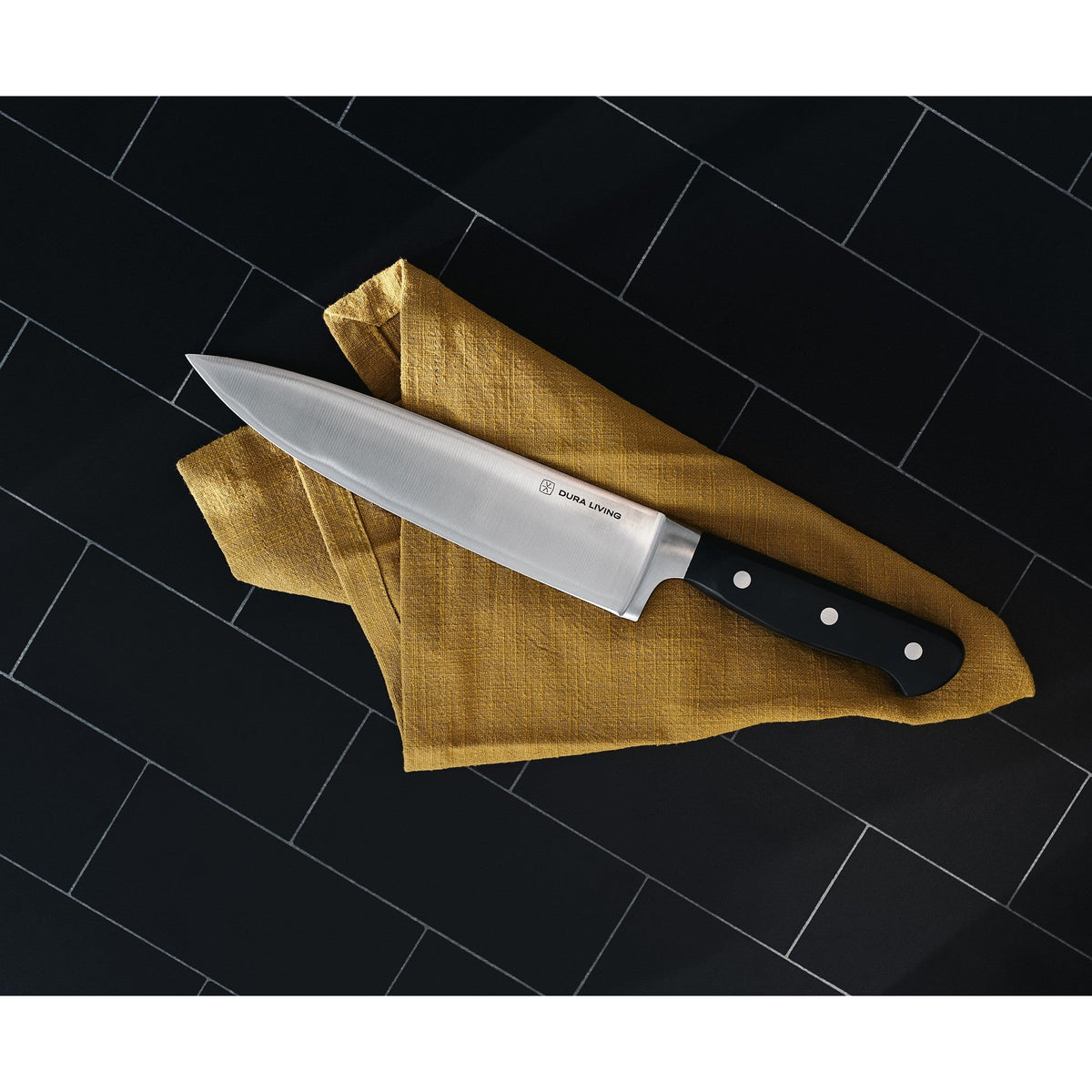 Superior 8 inch Chef Knife - Black