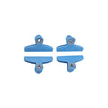 4-Piece Bag Clip Set, Blue