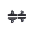 4-Piece Bag Clip Set, Black