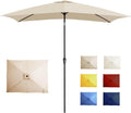 6.5x10Ft Rectangular Patio Umbrella Tilt Mechanism