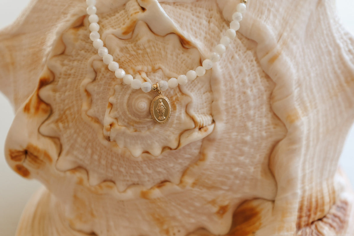 Little Eleanor's Miraculous Medal Necklace