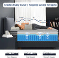 Cooling Gel King Size Premium Hybrid Mattress MemoryFoam