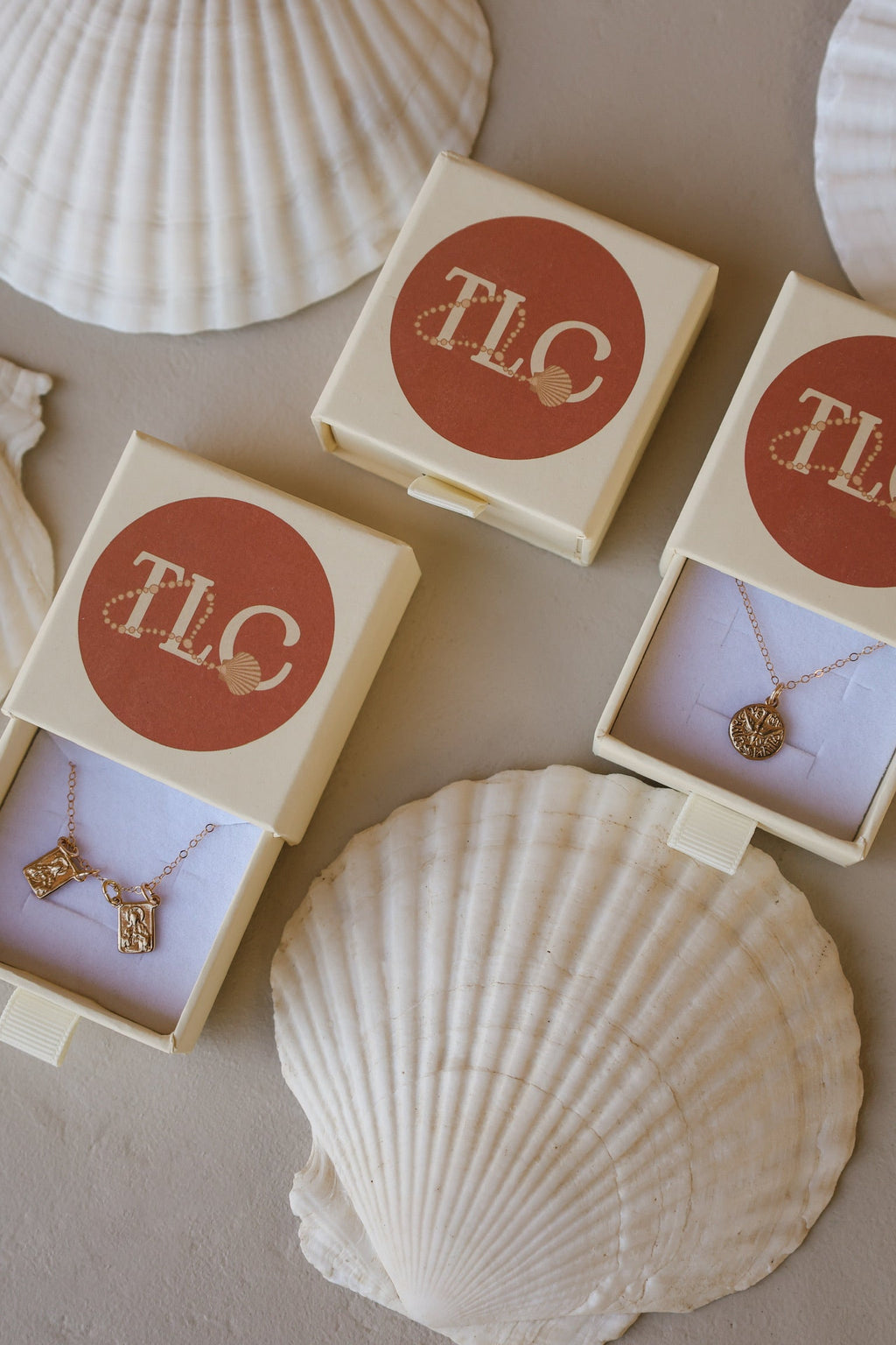 Gold Vermeil Scapular Necklace