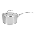 DEMEYERE Atlantis 7 3 L 18/10 Stainless Steel Round Sauce Pan With Lid, Silver