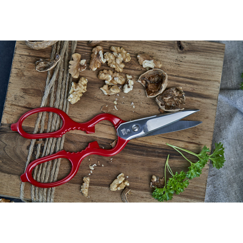 ZWILLING Kitchen Shears 20 cm, Multi-Purpose Shears, Red