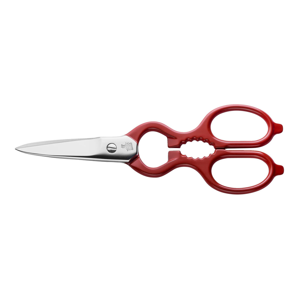 ZWILLING Kitchen Shears 20 cm, Multi-Purpose Shears, Red