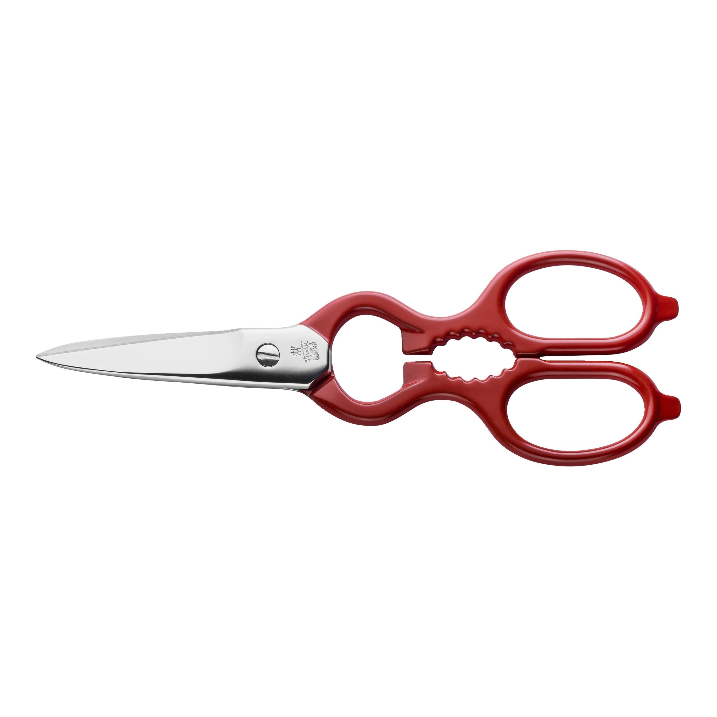 ZWILLING Kitchen Shears 20 cm, Multi-Purpose Shears, Red