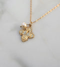 Four Way Cross with Pearl