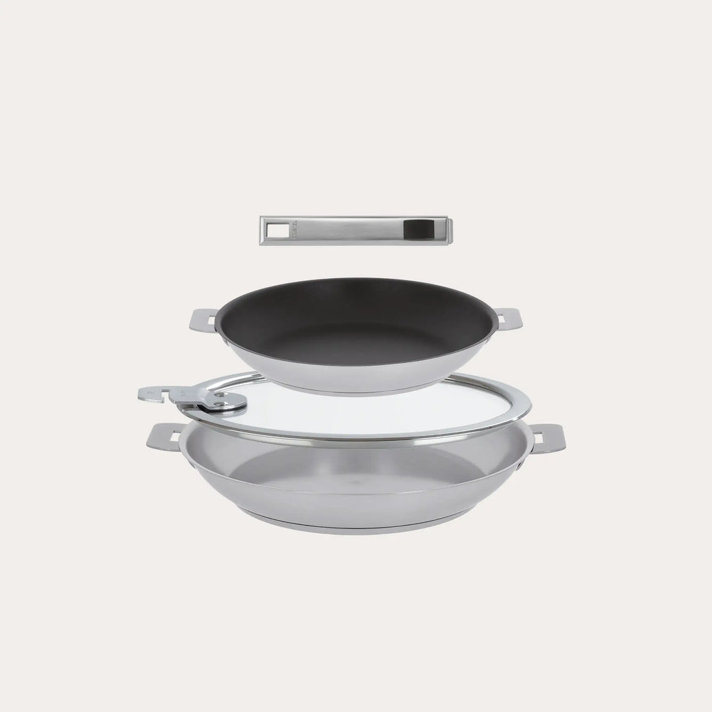 CRISTEL® 4-Piece mixed frying pan Set