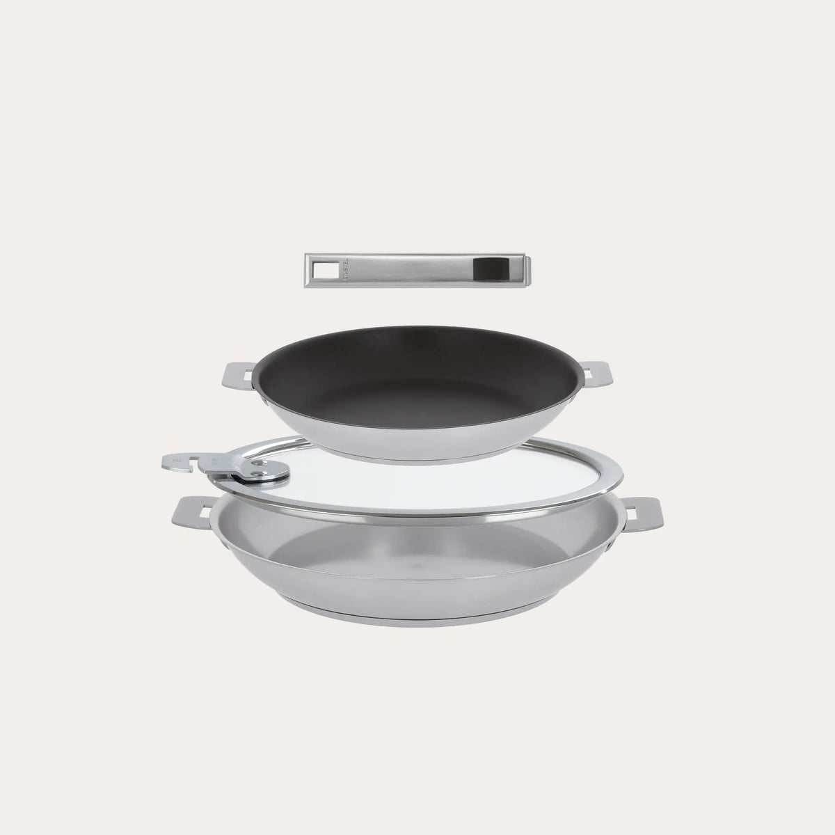 CRISTEL® 4-Piece mixed frying pan Set