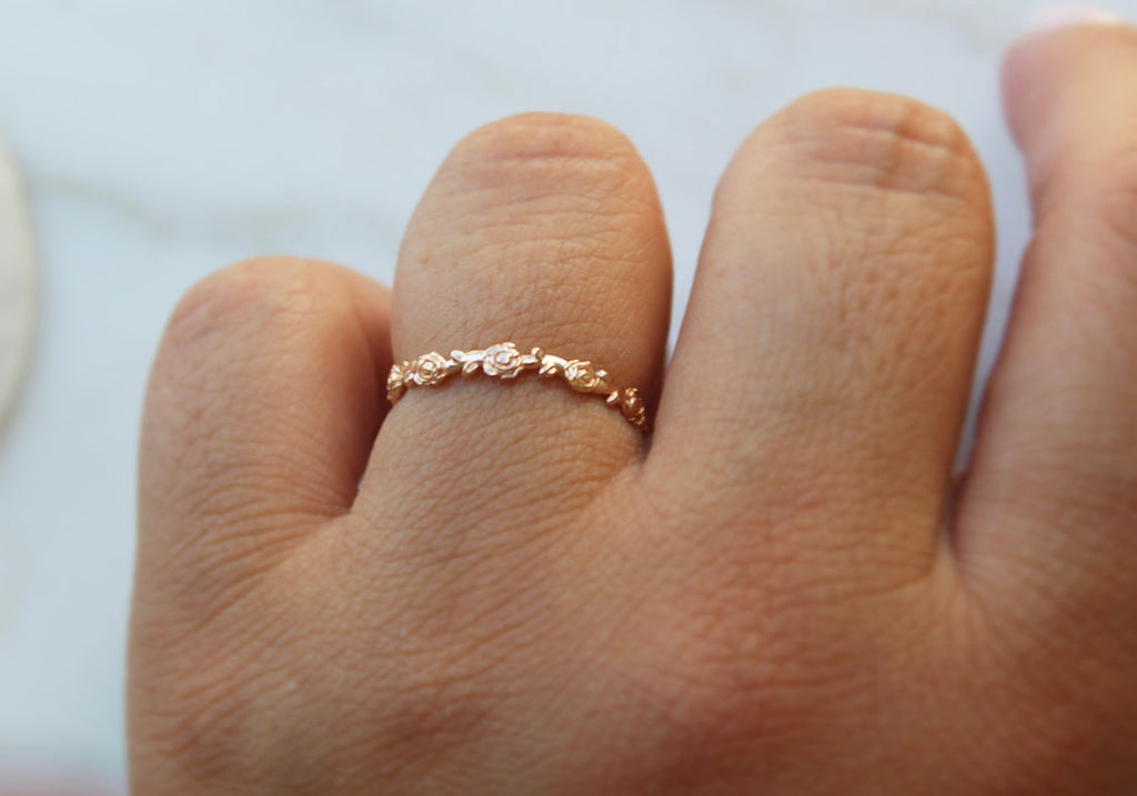 Mystical Rose Ring 14K Rose Gold