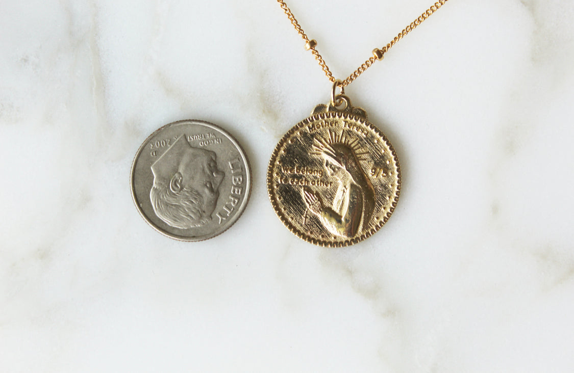 Mother Teresa Necklace