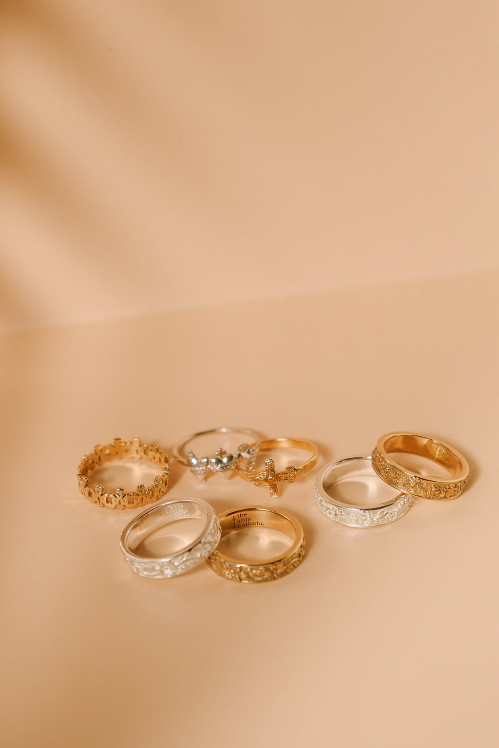 Maria Auspice Ring in Gold Vermeil