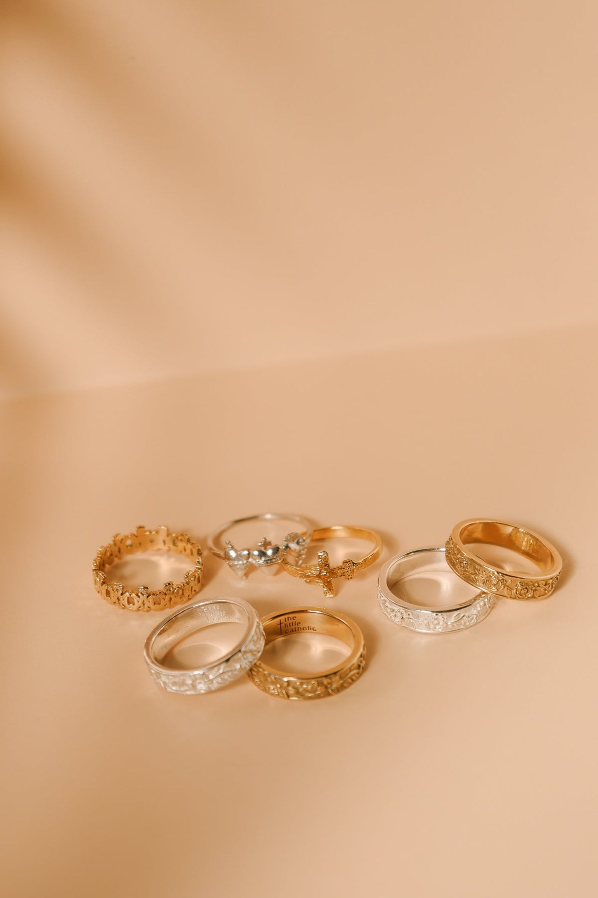 Maria Auspice Ring in Gold Vermeil