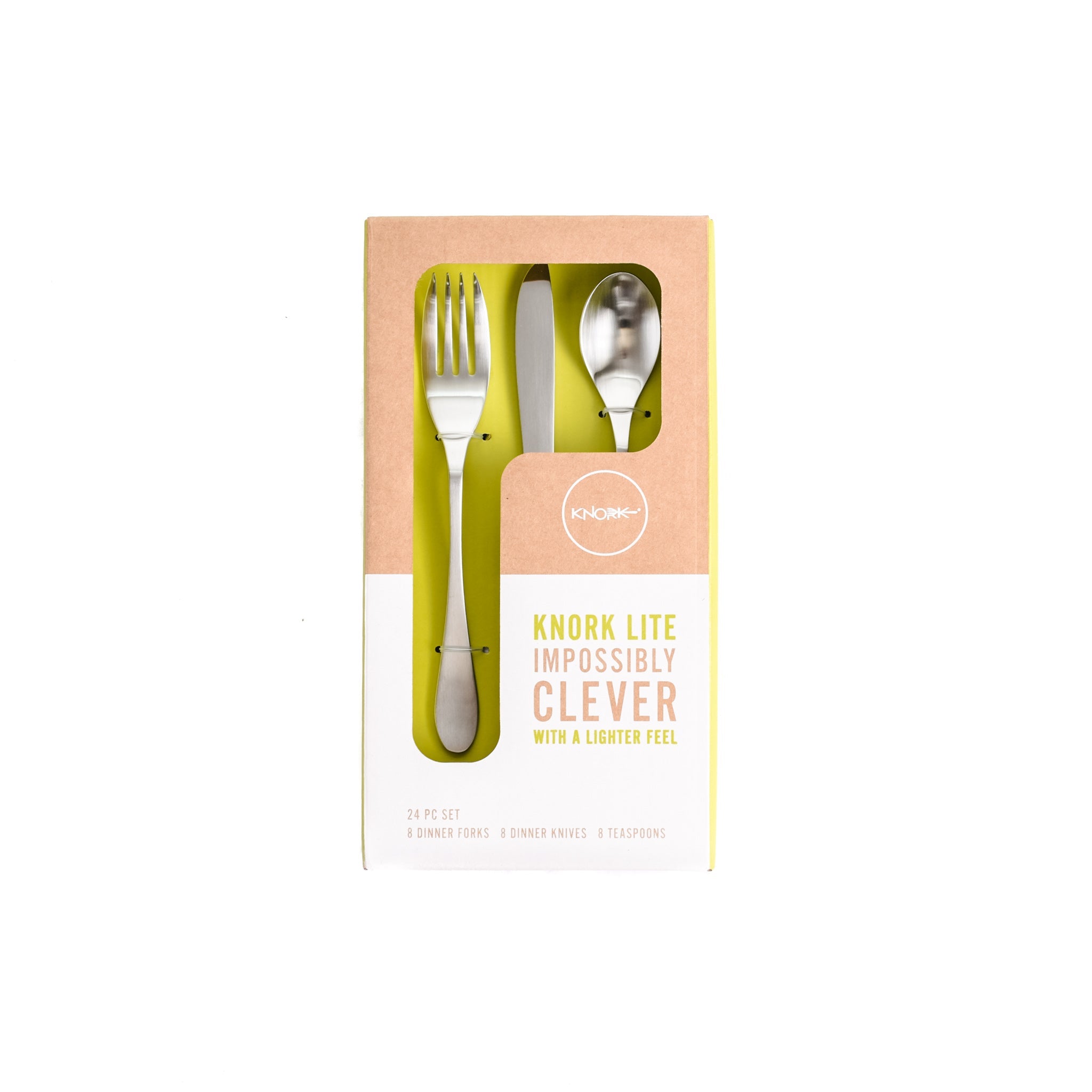 Knork Lite 24 Piece Flatware Set