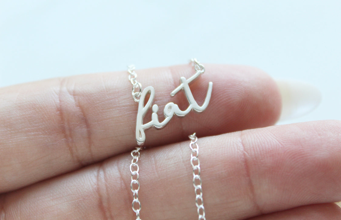 Fiat in Sterling Silver
