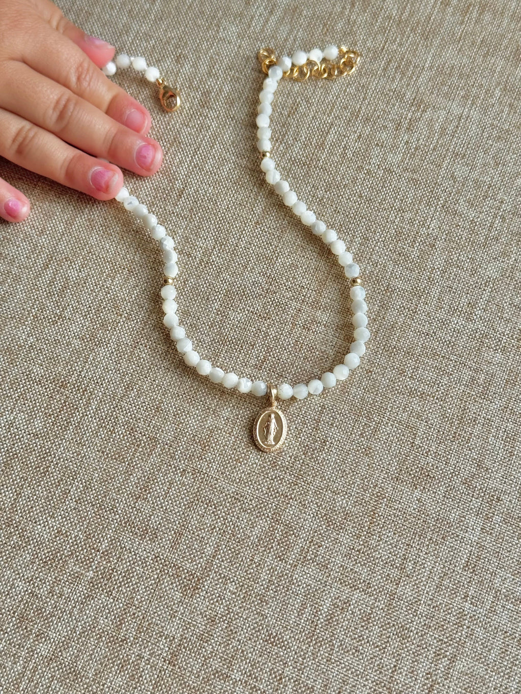 Little Eleanor's Miraculous Medal Necklace