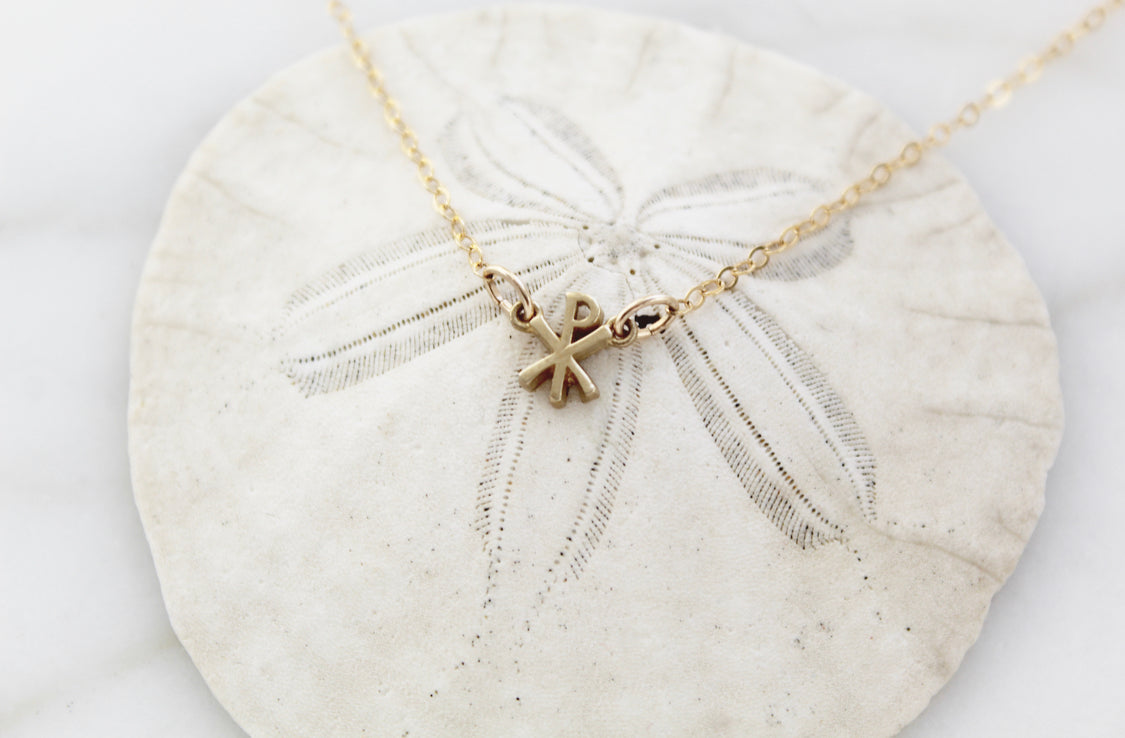 Chi Rho Necklace