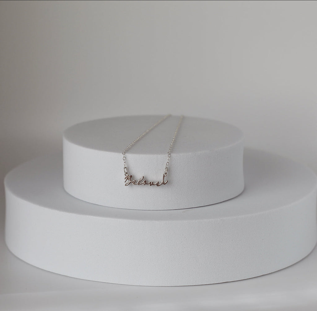 Beloved Necklace in Sterling Silver
