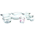 15-Piece Glass Bakeware Set - Dishwasher Oven Microwave & Freezer Safe