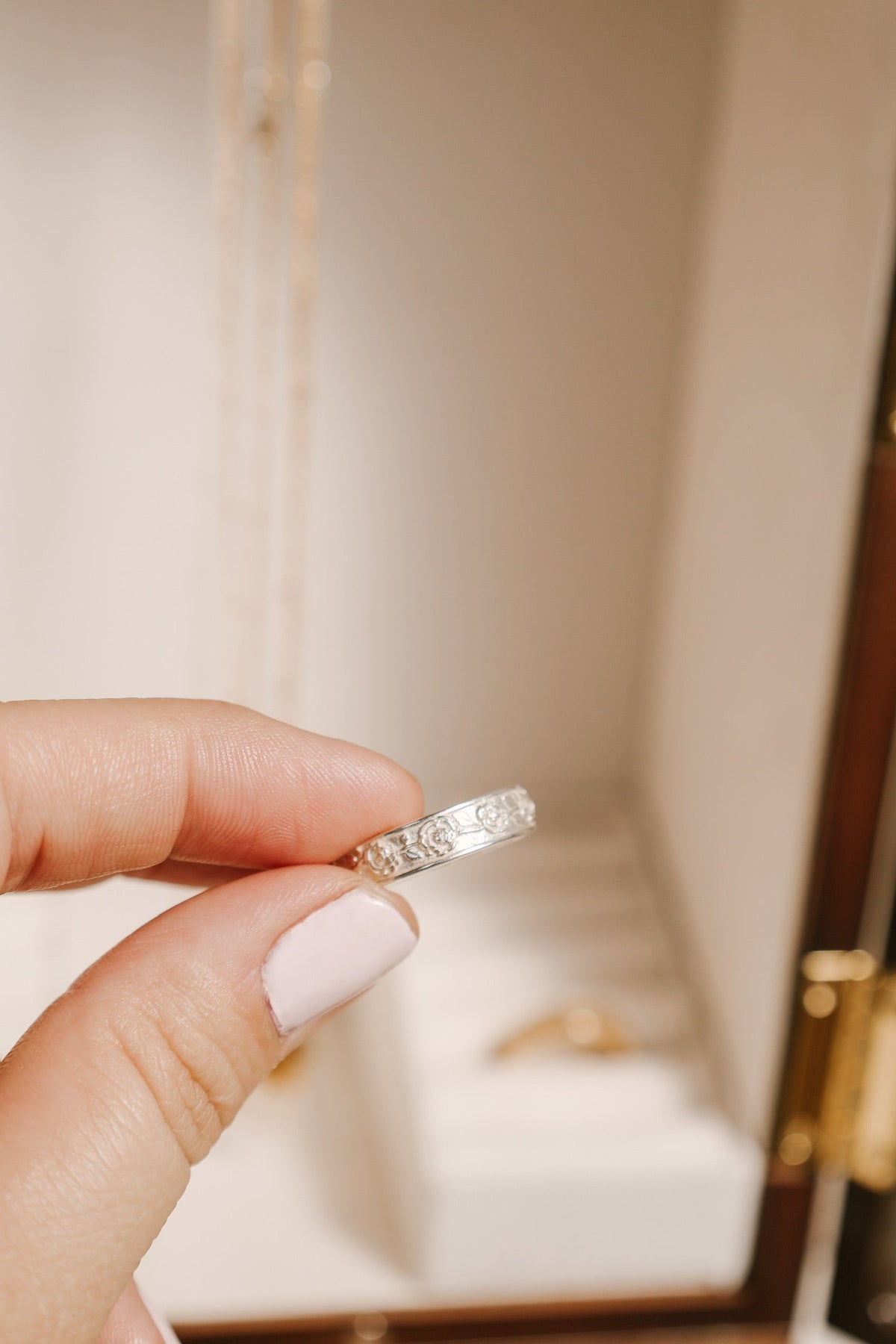 Roselle Ring | Silver