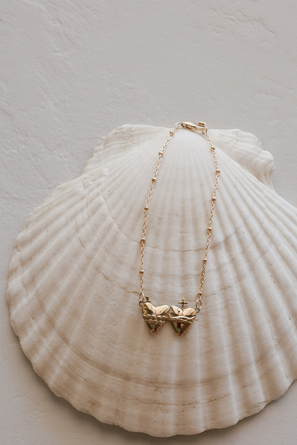 Sacred Heart and Immaculate Heart Bracelet
