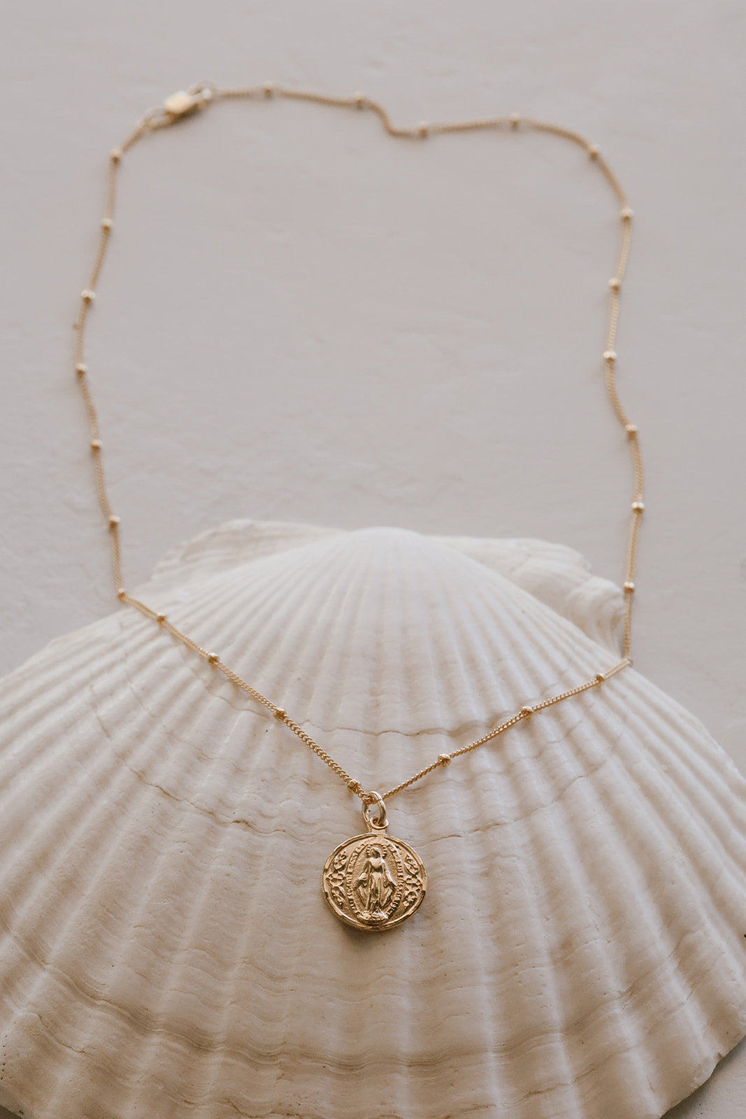 Round Miraculous Medal