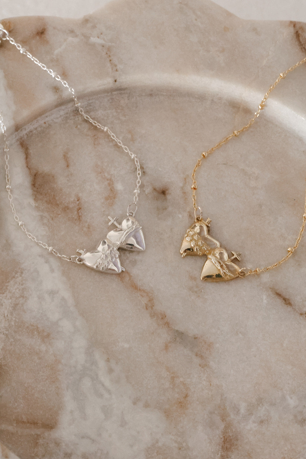 Sacred Heart and Immaculate Heart Bracelet