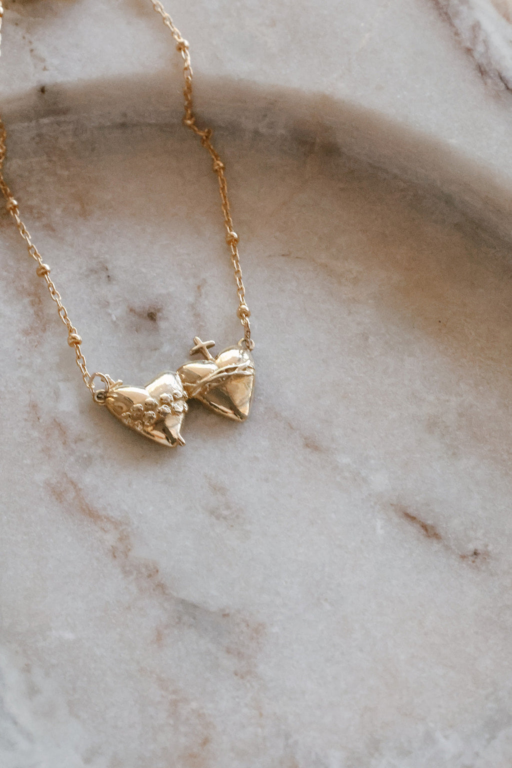 Sacred Heart and Immaculate Heart Bracelet