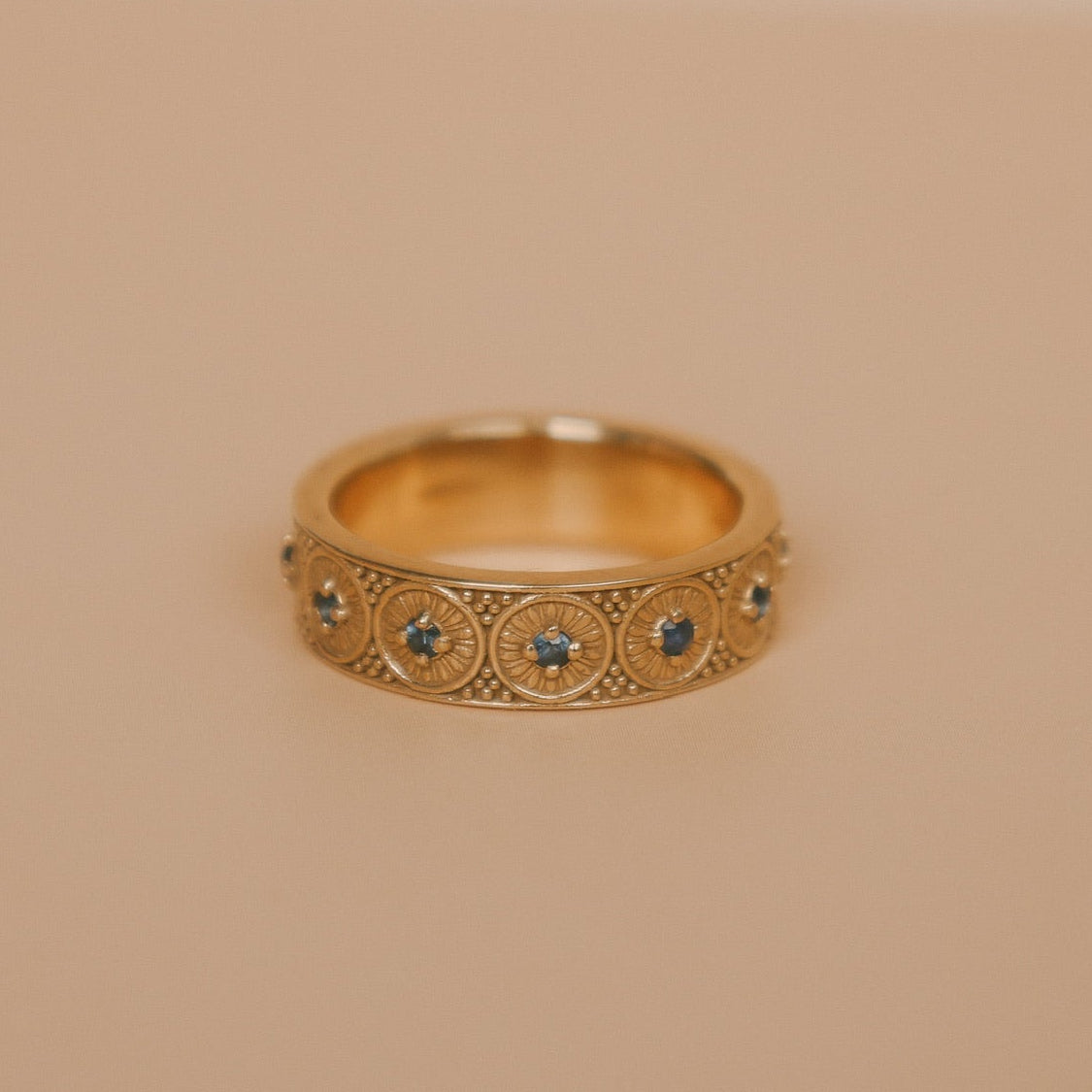 Marielle | Gold Vermeil & Sapphire