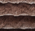 Tache Golden Brown Faux Fur Sherpa Throw Blanket (DY01)