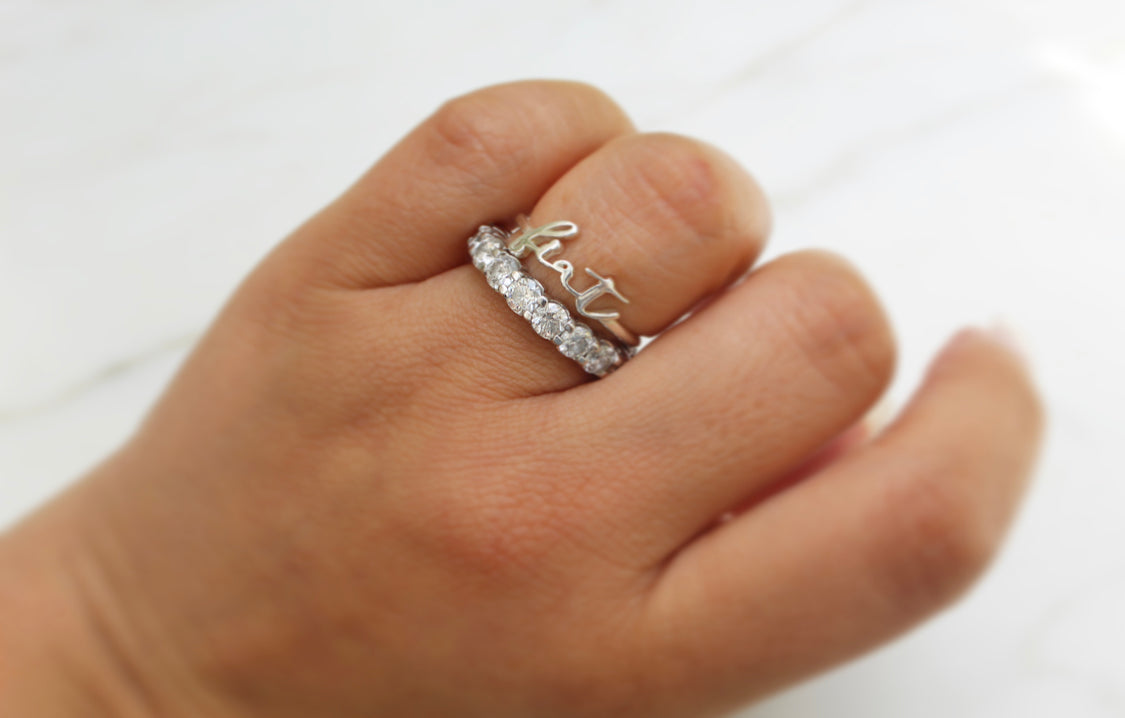Fiat Ring in 925 Sterling Silver