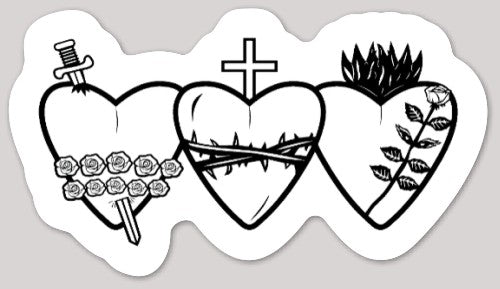 Holy Family Hearts® Sticker