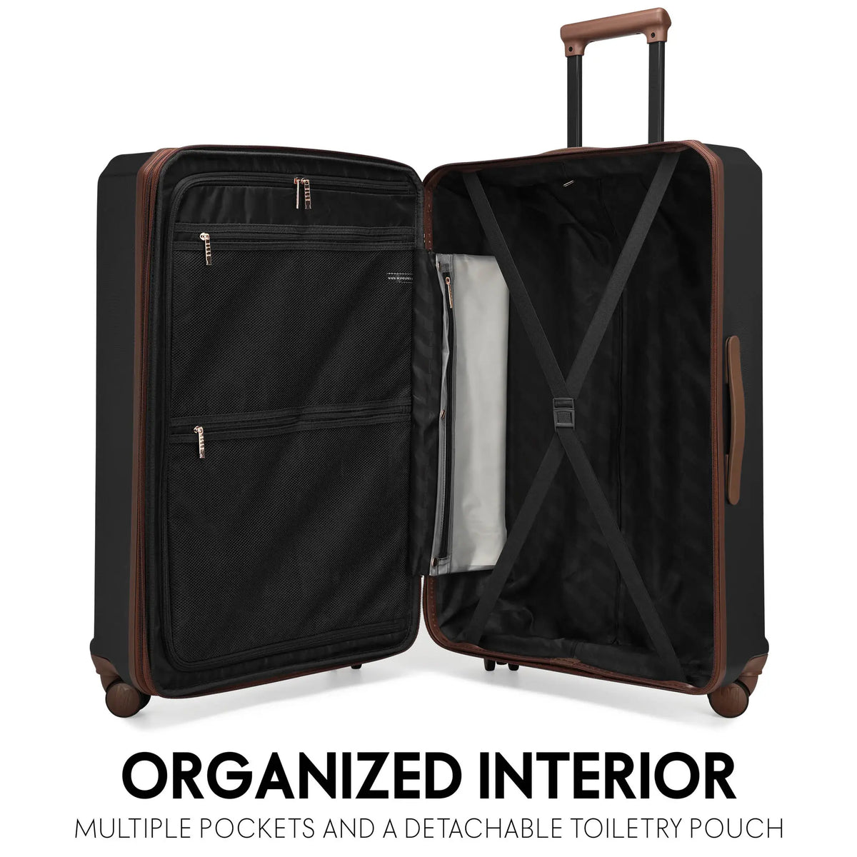 Luxe Journey Retro Luggage Set