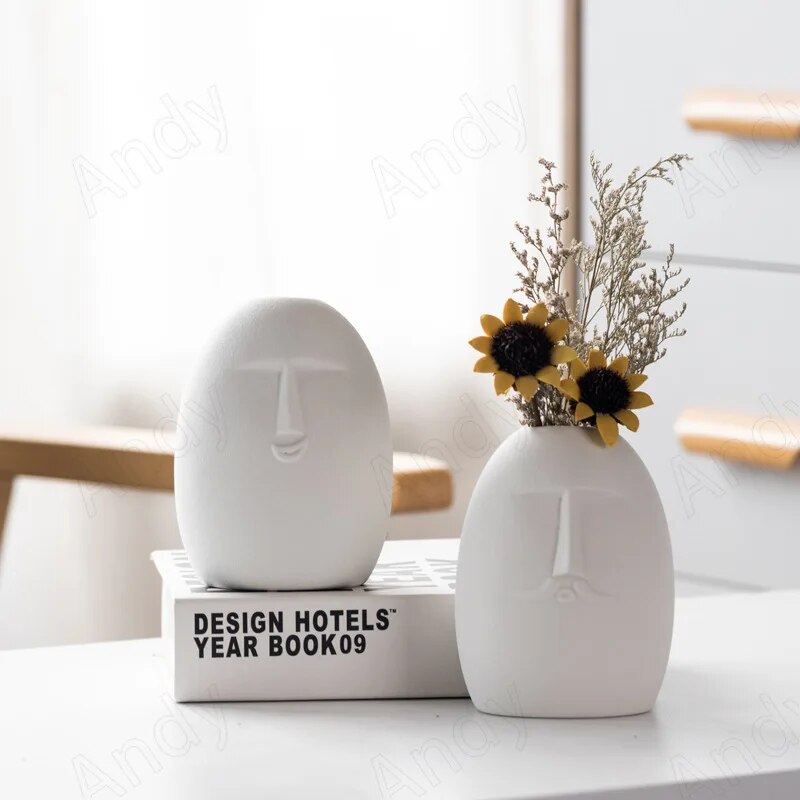 Nordic style European Ceramic Vase