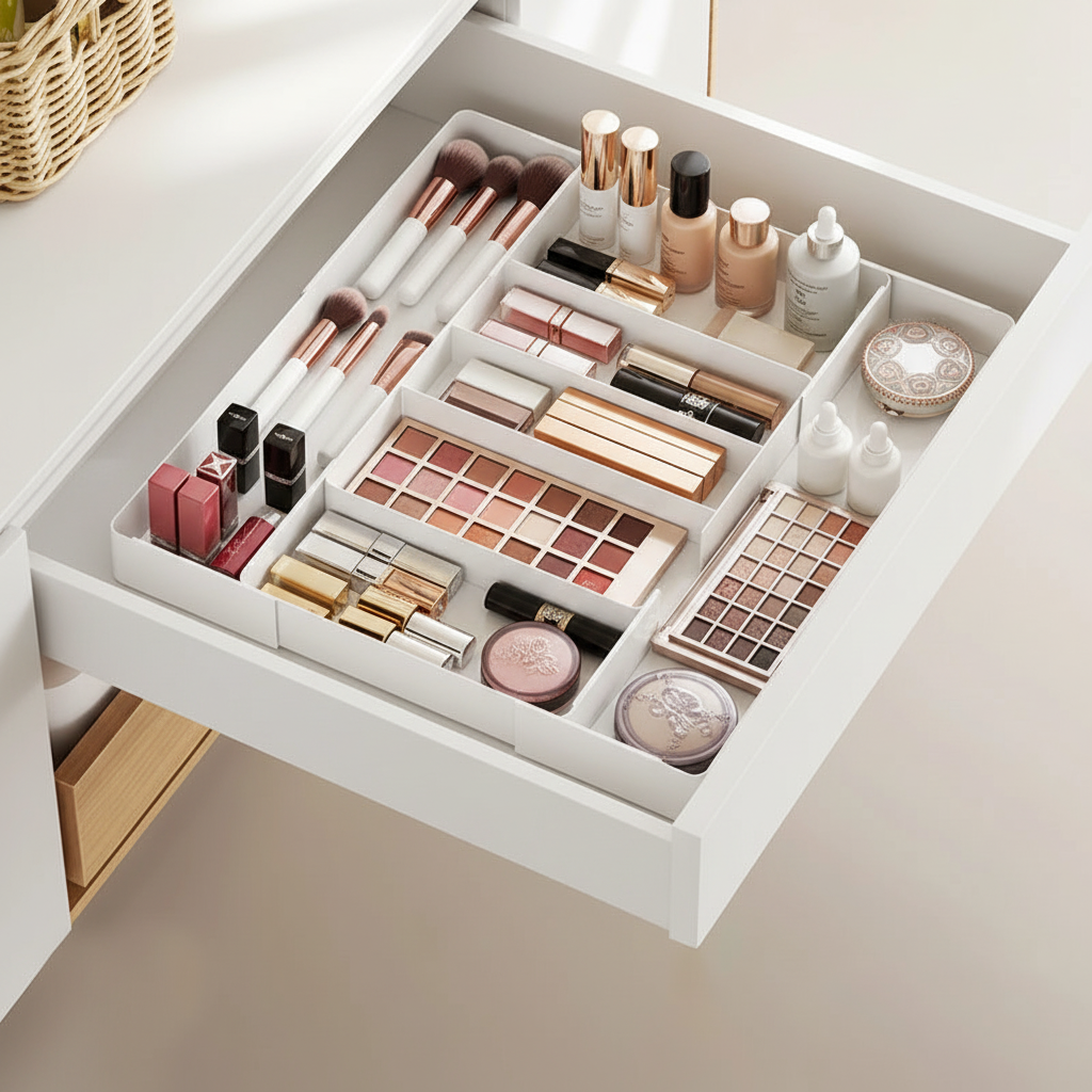 Expandable Drawer Organizer – Adjustable Cutlery & Utensil Tray