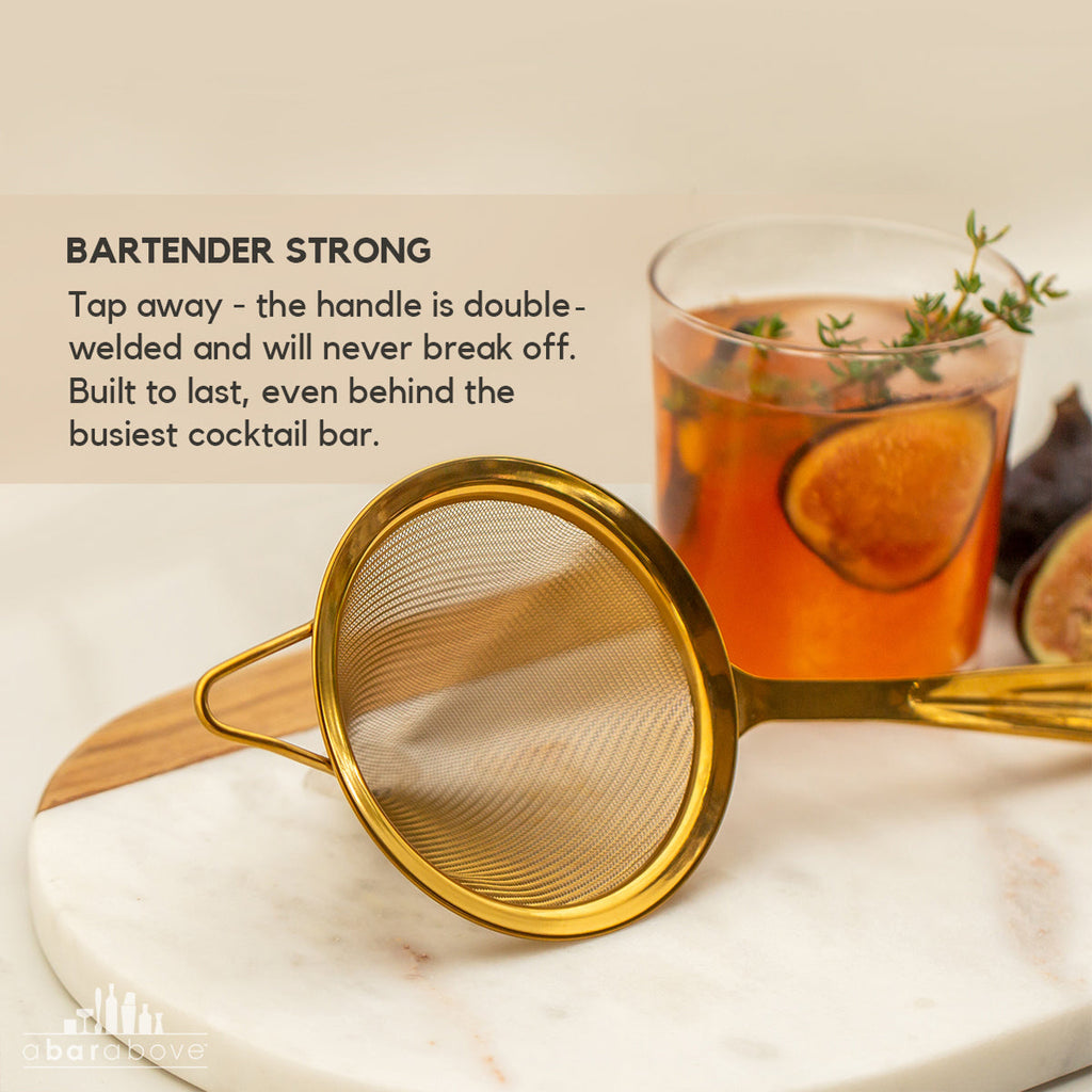 Fine Mesh Strainer - Antique Copper