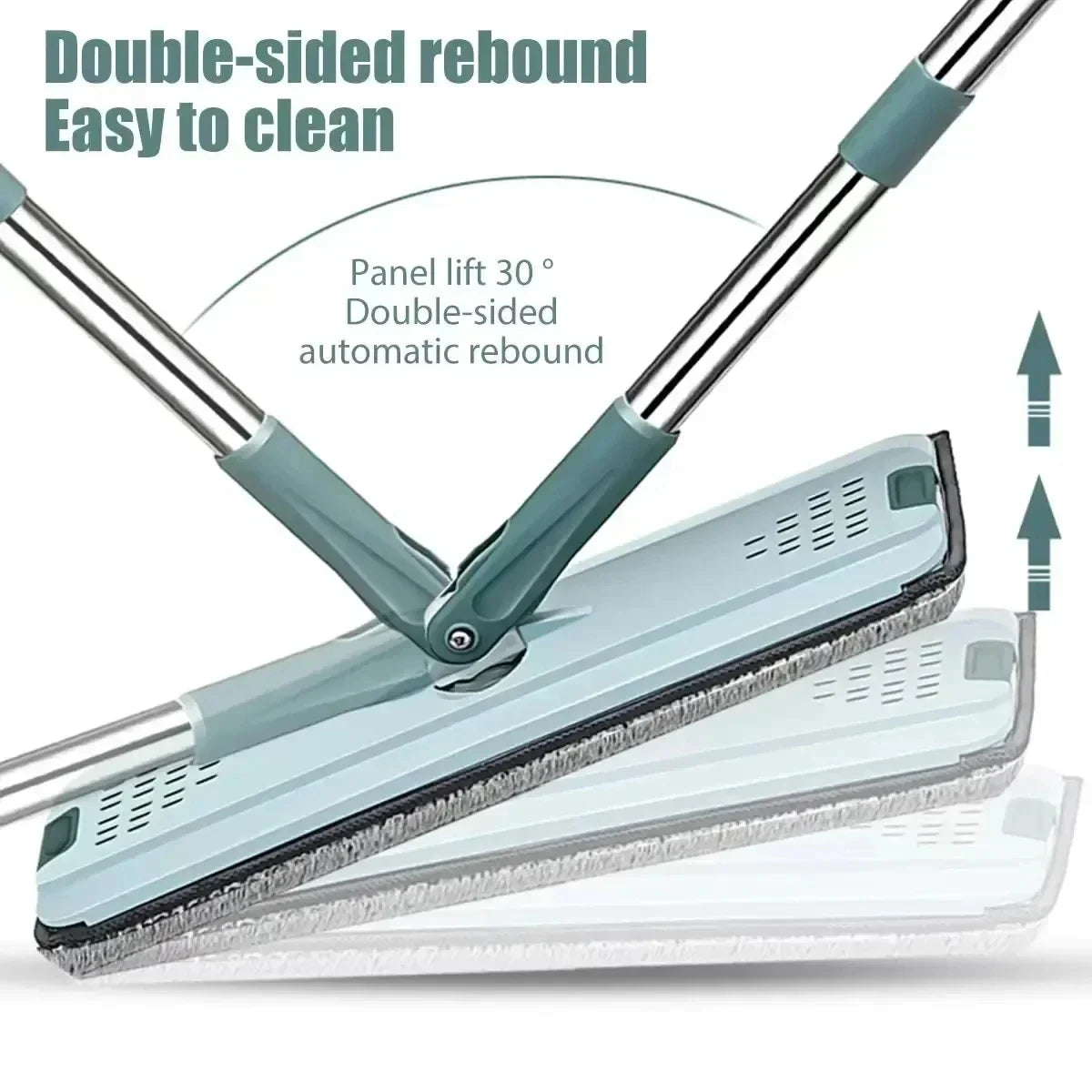 Flat Squeeze Mop & Bucket Set